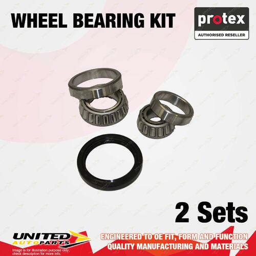 2x Front Protex Wheel Bearing Kit for Toyota Crown MS41 MS47 Spacia SR40 2.0L