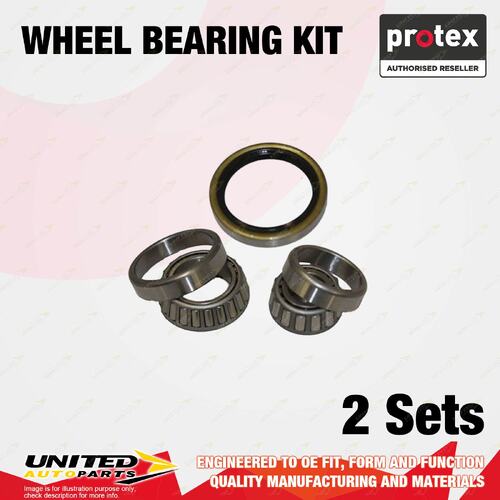 2x Front Protex Wheel Bearing Kit for Toyota Corolla KE72V KE74V T18 TE72 79-87