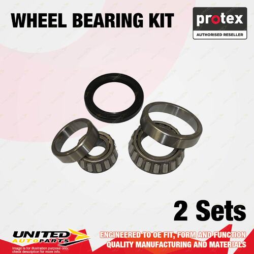 2x Front Protex Wheel Bearing Kit for Toyota Hiace RH10 RH15 RZH113R RZH111