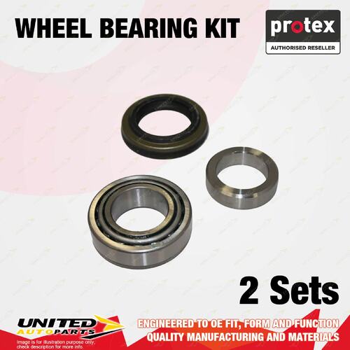 2x Rear Protex Wheel Bearing Kit for Holden Monaro GTS HJ One Tonner HX HZ Drum