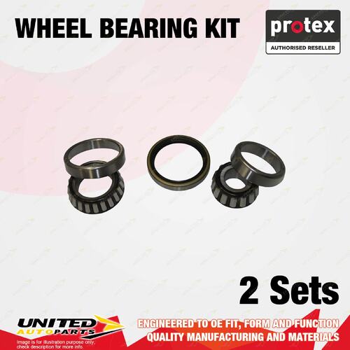 2x Rear Protex Wheel Bearing Kit for Nissan Prairie M10 N12 N10 1.3L 1.5L 1.6L