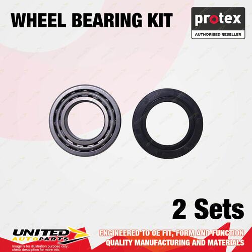 2x Rear Protex Wheel Bearing Kit for Holden Commodore Berlina Group SL VK Disc