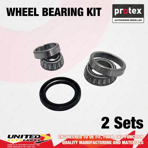 2x Front Protex Wheel Bearing Kit for Benz 220 230 240 250 280 350 380 W114 R107