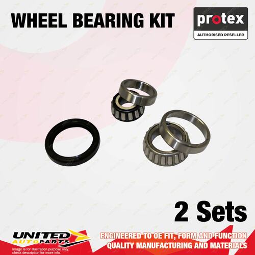 2x Rear Protex Wheel Bearing Kit for Lotus Elan 1.6L I4 4XE1NT 09/1989-10/1995