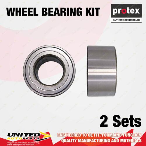 2x Front Protex Wheel Bearing Kit for Lexus RX270 300 330 350 400H 450H SC430