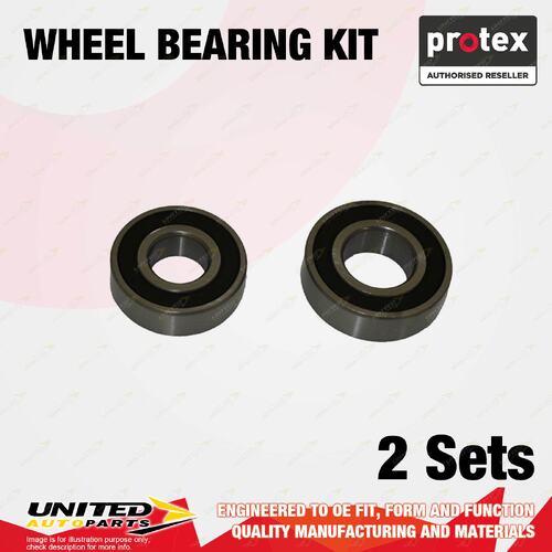 2x Rear Protex Wheel Bearing Kit for Suzuki Alto Cultus SS40V SS80V Mighty Swift