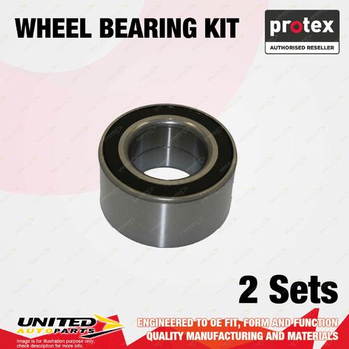 2x Front Protex Wheel Bearing Kit for Lotus Elan 1.6L 123KW I4 DOHC 1989-1995