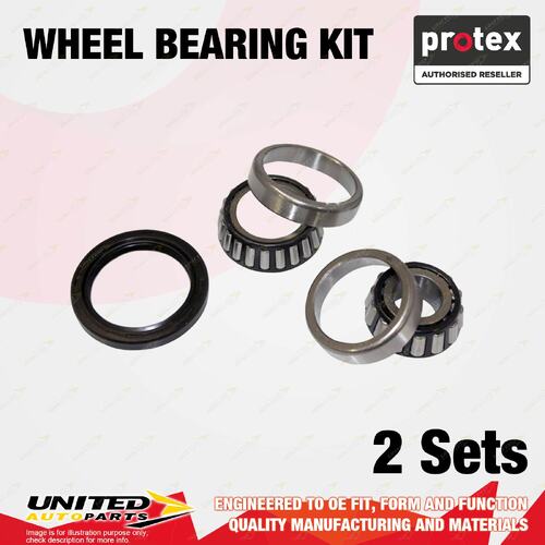 2x Rear Protex Wheel Bearing Kit for Rover Quintet SU 1.6L EL I4 SOHC 1983-1986