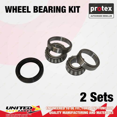 2x Front Protex Wheel Bearing Kit for Triumph 2.5 PI 2000 2500 Spitfire STAG TR7