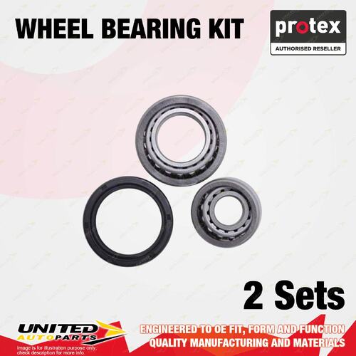 2x Front Protex Wheel Bearing Kit for Volvo 142 144 145 164 244 245 264 Girling