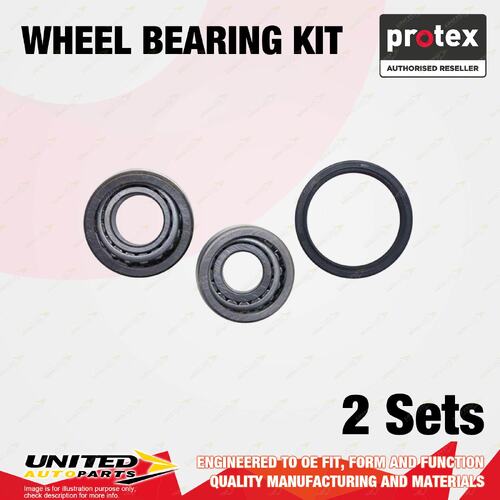 2x Rear Protex Wheel Bearing Kit for Renault 12 16 1.3L 1.4L 1.6L FUEGO 2.0L