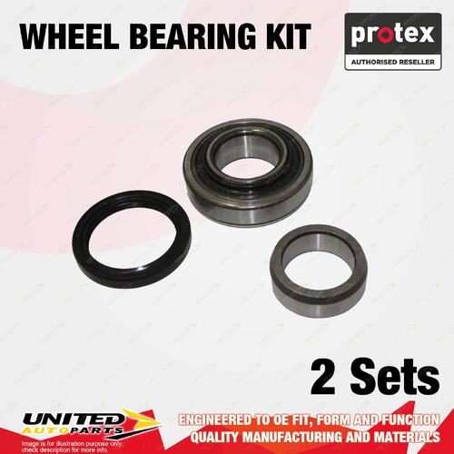 2x Rear Protex Wheel Bearing Kit for Suzuki Jimny JLX JX SN413 Sierra SJ413 1.3L