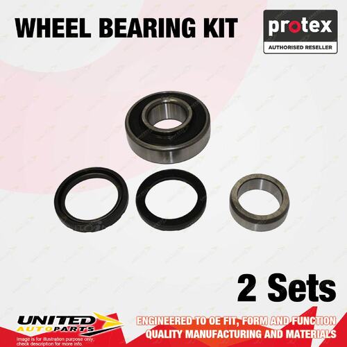 2x Rear Protex Wheel Bearing Kit for Suzuki Escudo Sierra Vitara SE416 X90 SZ416