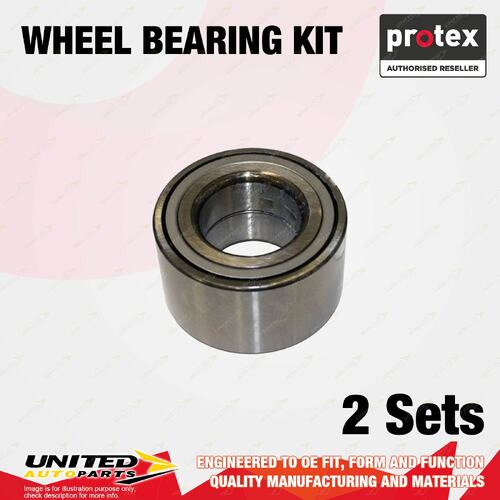 2x Rear Protex Wheel Bearing Kit for Lexus RX300 MCU10R MCU10 3.0L V6 1998-2003