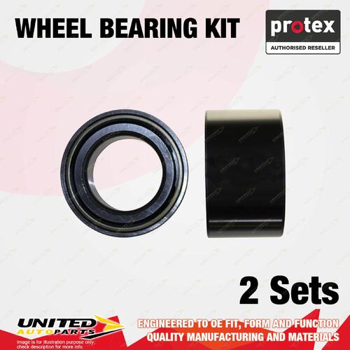 2x Front Protex Wheel Bearing Kit for Renault Master Integral LWB SWB 2.5L