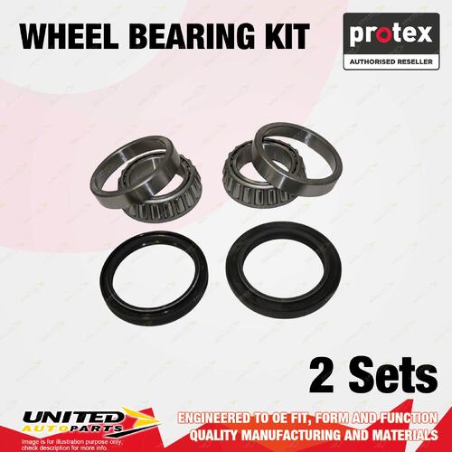 2x Front Protex Wheel Bearing Kit for Land Rover Range Rover SE P38 V8 W/O ABS