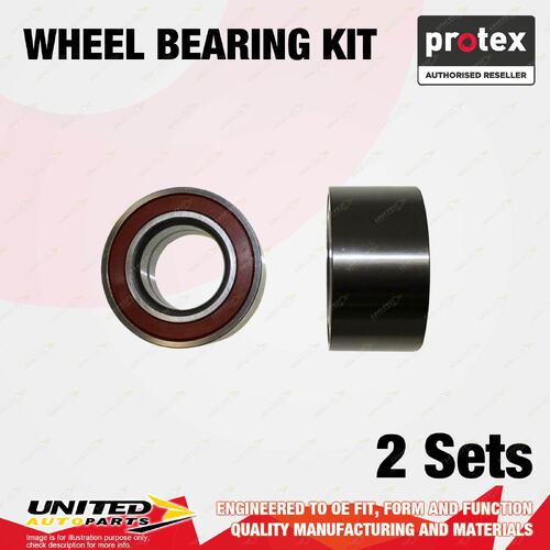 2x Front Protex Wheel Bearing Kit for Saab 900 9-3 9-5 2.0L 2.3L 2.5L 3.0L