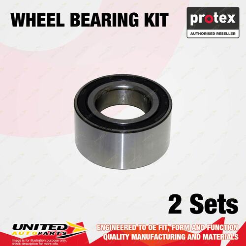 2x Front Protex Wheel Bearing Kit for Rover 825 2.5L C25A V6 SOHC 1987-1988