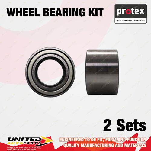 2x Rear Protex Wheel Bearing Kit for Land Rover Range Rover P38 HSE SE I6 V8