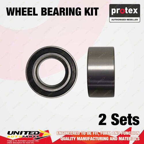 2x Front Protex Wheel Bearing Kit for Mercedes Benz A140 A160 A170 A190 W168