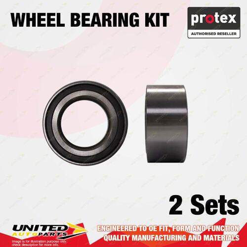 2x Rear Protex Wheel Bearing Kit for Range Rover Evoque Sport 204 224 306 508