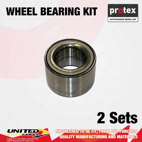 2x Front Protex Wheel Bearing Kit for Suzuki Ignis RG413 Wagon R MA81 SR410 MA61