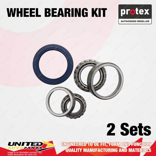 2x Front Protex Wheel Bearing Kit for Tata Telcoline 1.9L I4 Diesel 1996-2000