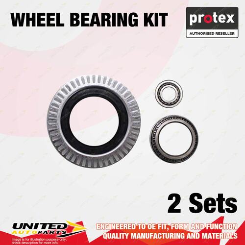 2x Front Protex Wheel Bearing Kit for Benz CL CLS 55 63 500 600 W215 W216 W219