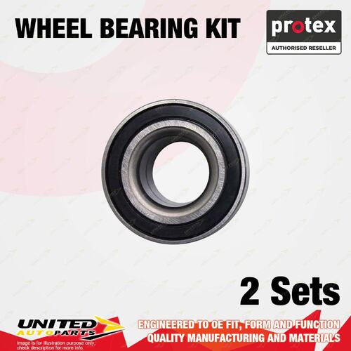 2x Rear Protex Wheel Bearing Kit for Suzuki Swift RS415 EZ ZC21S 1.5L 2004-2011