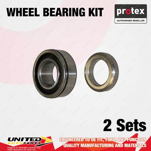 2x Rear Protex Wheel Bearing Kit for Leyland Marina E Series I4 1.5L 1.7L 2.6L