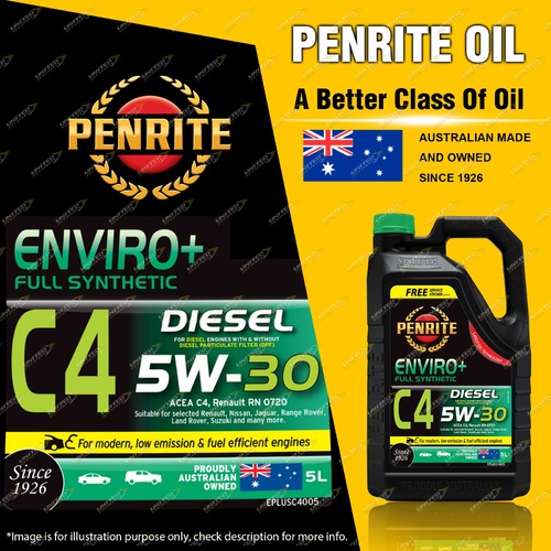 Penrite Full Synthetic Enviro+ C4 5W-30 Engine Oil Premium Quality 5L Diesel