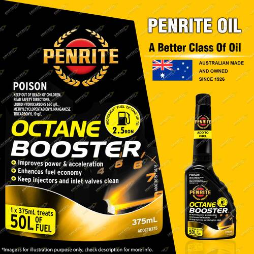 Penrite Octane Booster Petrol 375mL Fuel Treatment - Premium Quality