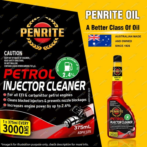 Penrite Petrol Injector Cleaner 375mL Petrol Fuel Treatment - Premium Quality