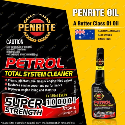 Penrite Petrol Total Fuel System Cleaner 375mL Treats 75 Litres Premium Quality