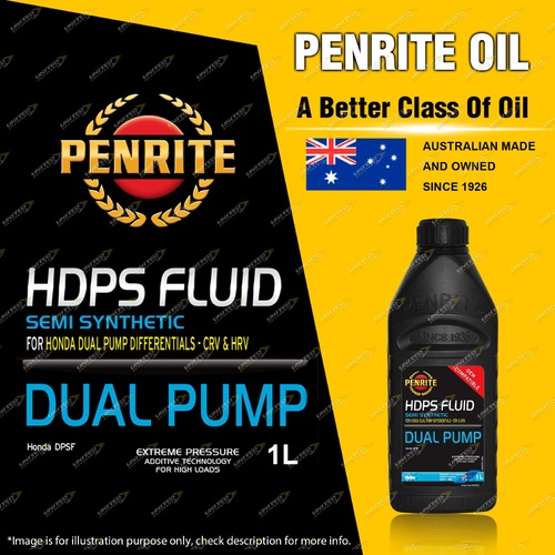 Penrite HDPS Dual Pump Fluid Semi Synthetic Suits Honda CRV HRV 1L