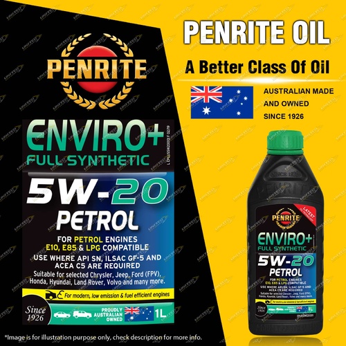 Penrite Full Synthetic Enviro+ 5W-20 Engine Oil Premium Quality 1L