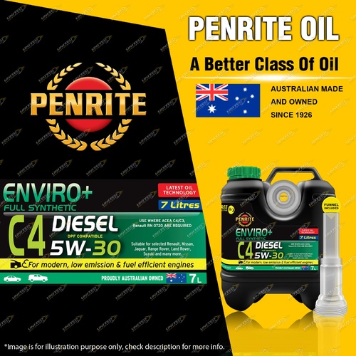 Penrite Full Synthetic Enviro+ C4 5W-30 Engine Oil Premium Quality 7L Diesel