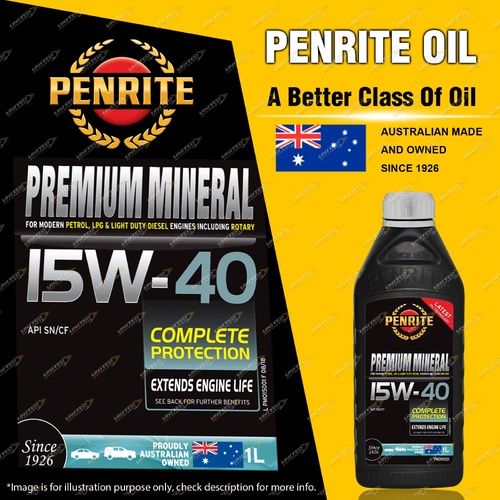 Penrite Premium Mineral SAE 15W-40 Engine Oil Premium Quality 1LTR