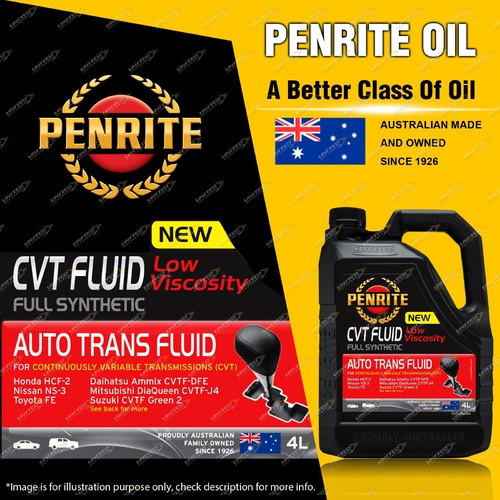 Penrite Full Synthetic CVT FLUID LOW VISCOSITY Automatic Transmission Fluid 4L