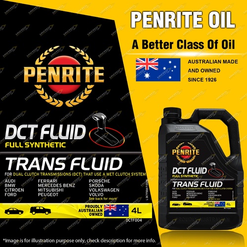 Penrite Full Synthetic dual clutch transmission DCT Fluid Auto Trans Fluid 4L