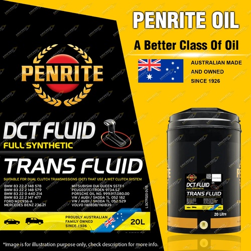 Penrite Full Synthetic dual clutch transmission DCT Fluid Auto Trans Fluid 20L