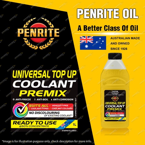 Penrite Universal Top Up Coolant Premix ready to use Engine Coolant 1L