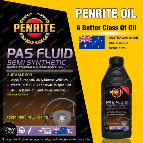 Penrite Semi Synthetic PAS Fluid - Power Assisted Steering Fluid 1L