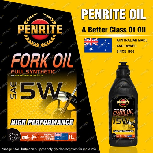 Penrite Full Synthetic MC Fork Oil 5 very high viscosity index fluid 1L