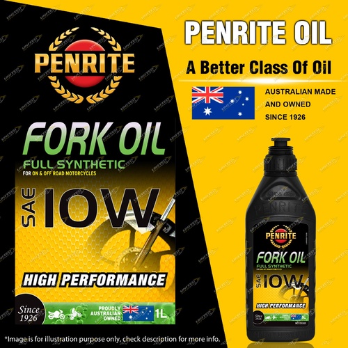 Penrite Full Synthetic MC Fork Oil 10 very high viscosity index fluid 1L