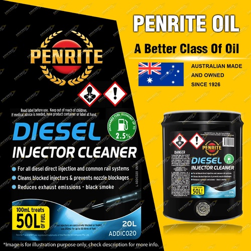 Penrite Diesel Injector Cleaner Multi-Purpose Diesel Fuel Treatment 20L