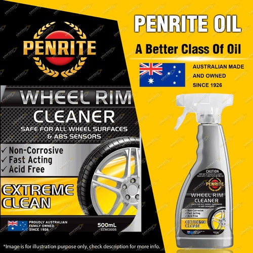 Penrite Wheel Rim Cleaner acid free safe for wheel surface & ABS sensor 500ml