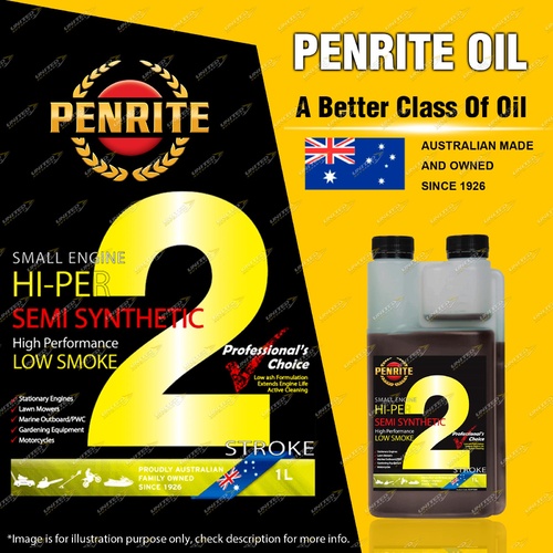 Penrite Semi Synthetic HI-PER 2 STROKE OIL Engine Oil 1L - Premium Quality