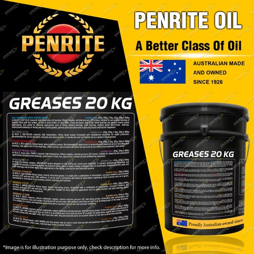 Penrite Molygrease EP 3% all purpose NLGI 2 high temperature Grease 20KG