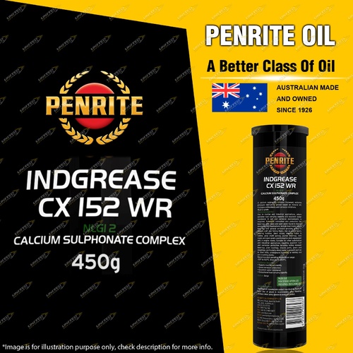 Penrite Indgrease CX 152WR NLGI 2 extreme pressure lubricating grease 450g